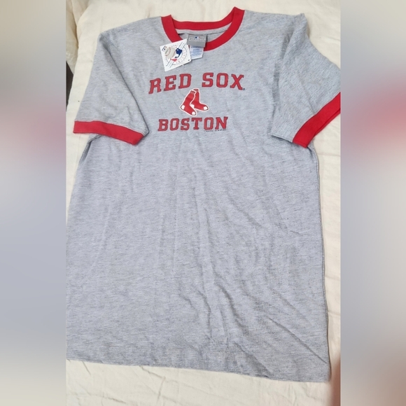 SET of Genuine Merchandise Red Sox Boys Tees Size 14/16 - Picture 6 of 9